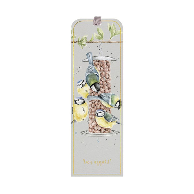 Wrendale Designs Blue Tit Bookmark - Bon Appetit