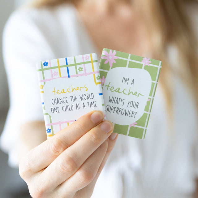 Teachers Change the World ceramic magnet teacher gift lifestyle from Splosh collection