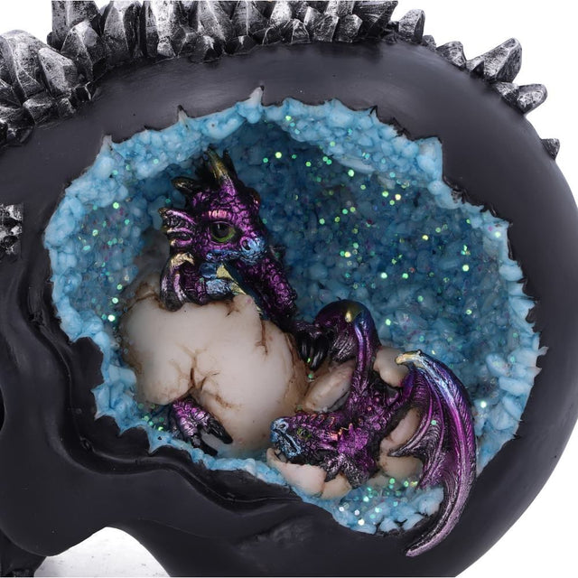Nemesis Crystal Hatchlings Backflow Incense Burner 14cm