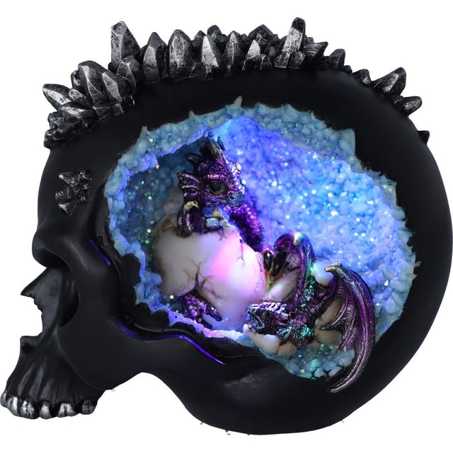 Nemesis Crystal Hatchlings Backflow Incense Burner 14cm