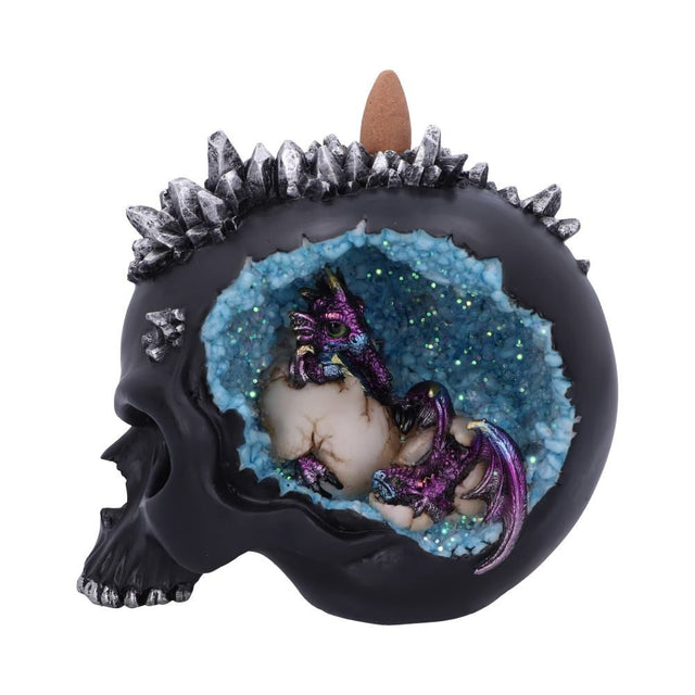 Nemesis Crystal Hatchlings Backflow Incense Burner 14cm