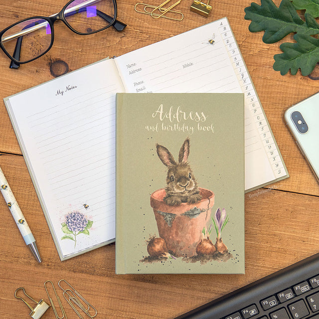 Wrendale Designs The Flower Pot Address Book