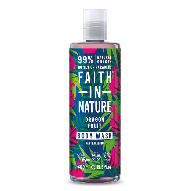 Faith in Nature Body Wash 400ml - Dragon Fruit