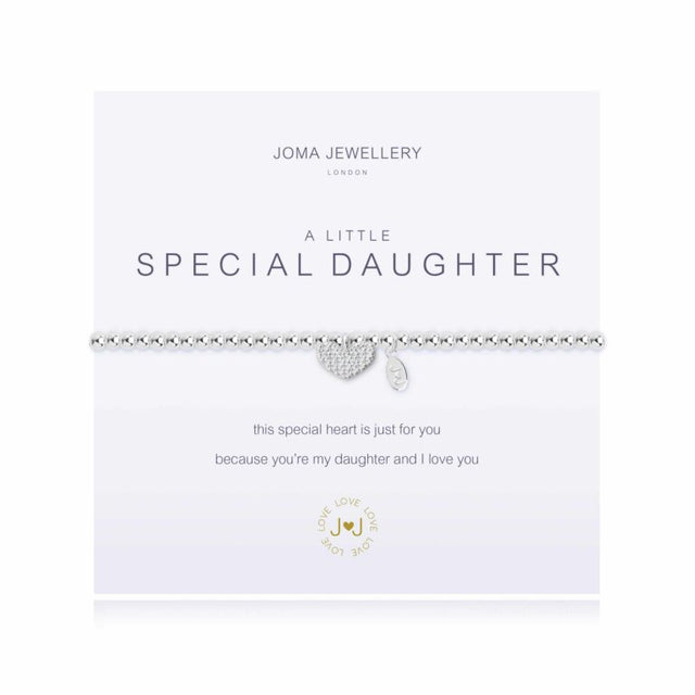 This special heart is just for you because youre my daughter and I love you