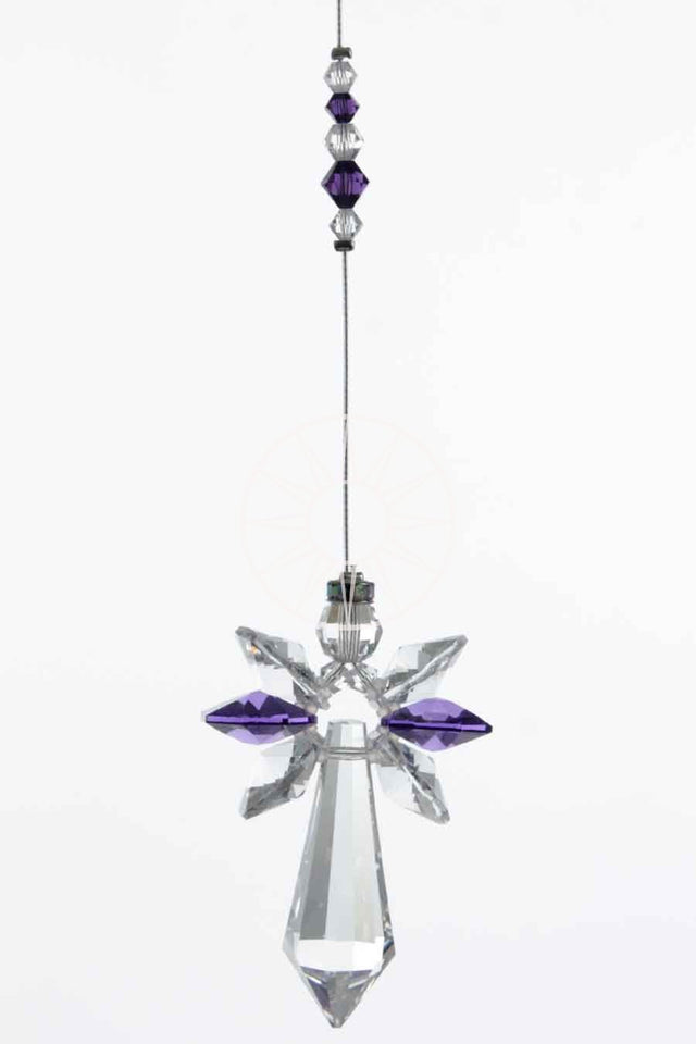 Wild Things Large Guardian Angel Amethyst