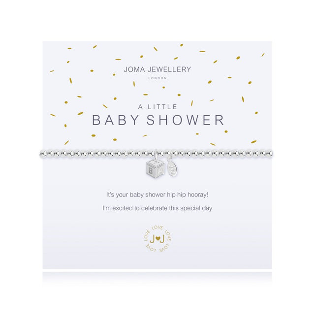 Celebrate with them on their Baby Shower and say congratulations with this gorgeous letter block charm.