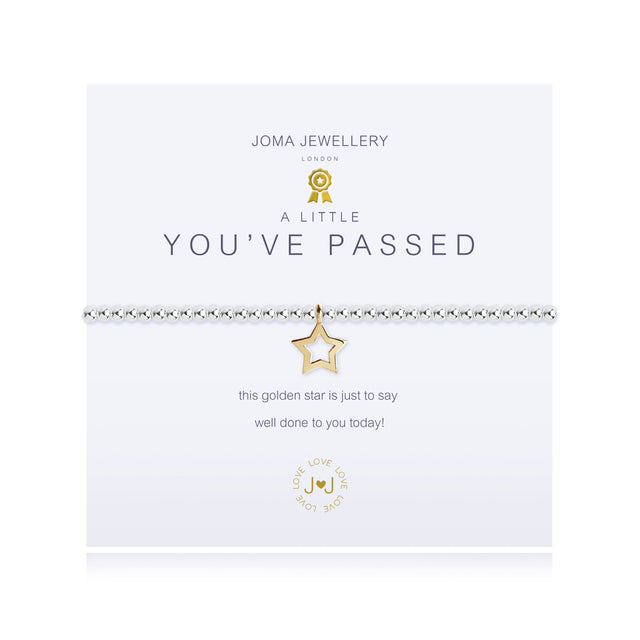 This golden star is to just say well done to you today!