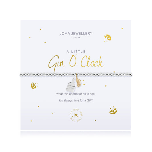Wear this charm for all to see its always time for a G & T
