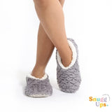 Splosh Women's Grey Petal Slippers