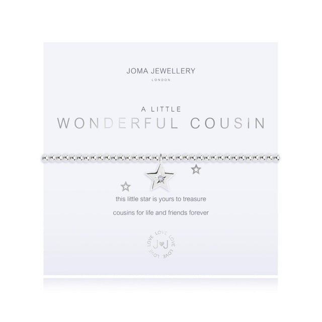 This little star is yours to treasure cousins for life and friends forever