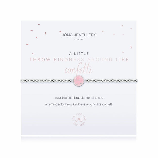 This Joma bracelet is a perfect reminder to throw kindess around like confetti, making it the perfect gift for your sweetest friend.