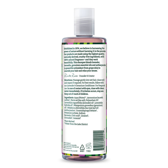 Lavender & Geranium Shampoo