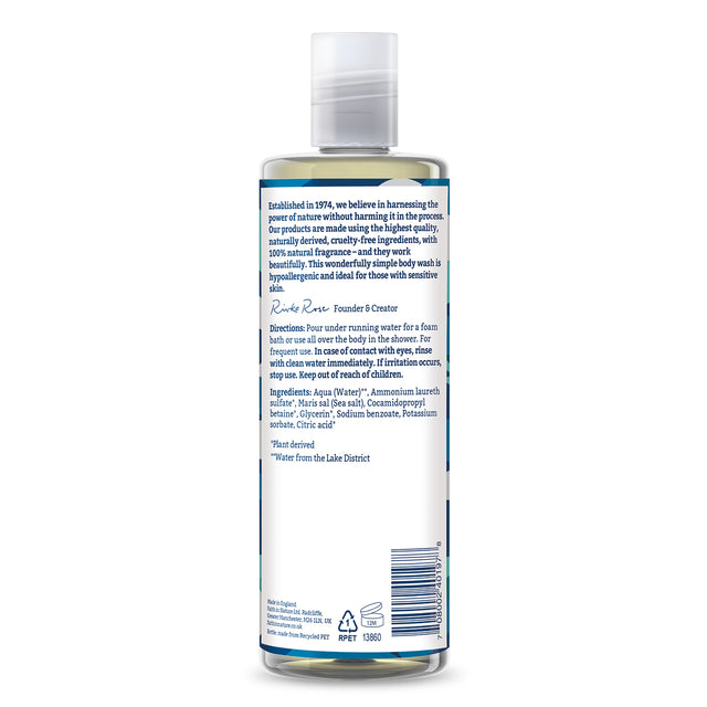 Faith In Nature Fragrance Free Natural Body Wash 400ml