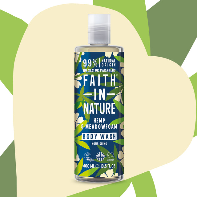 Faith in Nature Hemp & Meadowfoam Body Wash