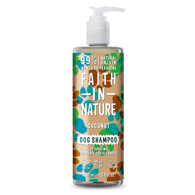 Faith in Nature Dog Shampoo 400ml - Coconut