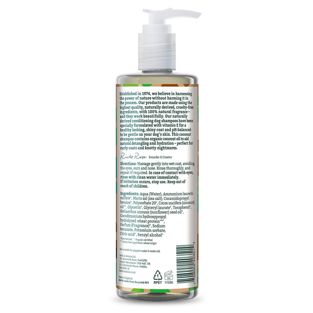 Coconut Dog Shampoo 400ml