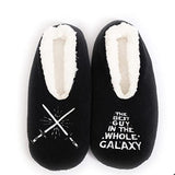 Splosh Men's Black Space Slippers