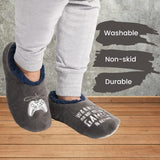 Splosh Men's Grey Gamer Slippers