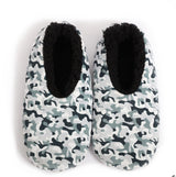 Splosh Men's Grey Camo Slippers