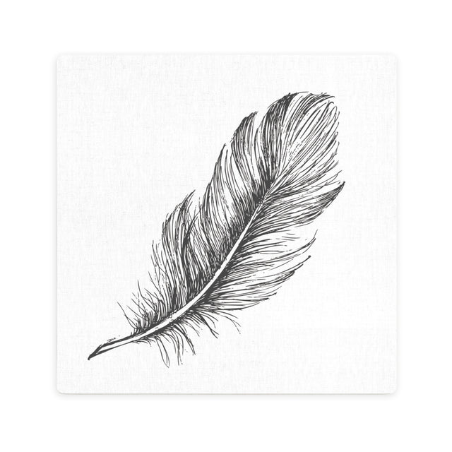 Splosh Tranquil Ceramic Coaster - Feather