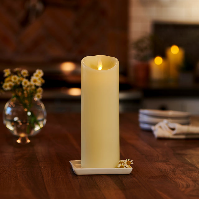 Luminara Indoor 3.0" x 8.5" Ivory Pillar
