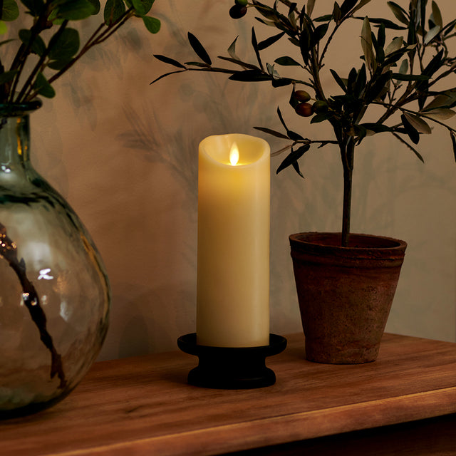 Luminara Indoor 3.0" x 8.5" Ivory Pillar
