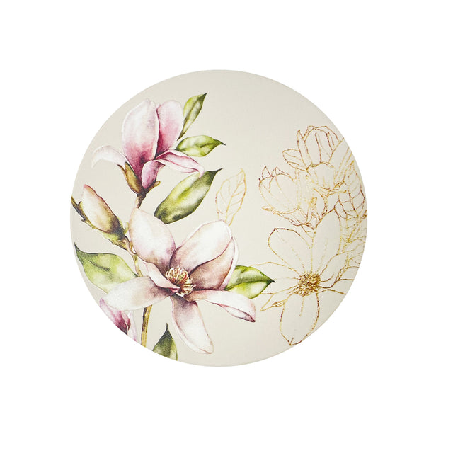 Splosh Blossom Ceramic Coaster Gold