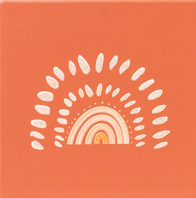 Splosh Desert Dunes Rays Ceramic Coaster