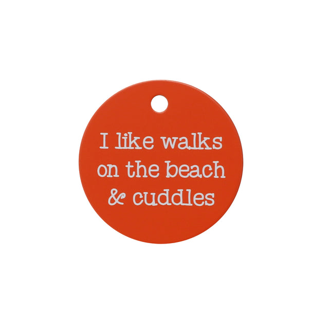 Splosh Dog Tag - Walk and Cuddles Dog ID Tag