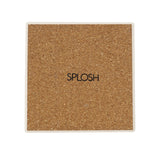 Splosh Full Bloom - Ceramic Coaster Gold Flower
