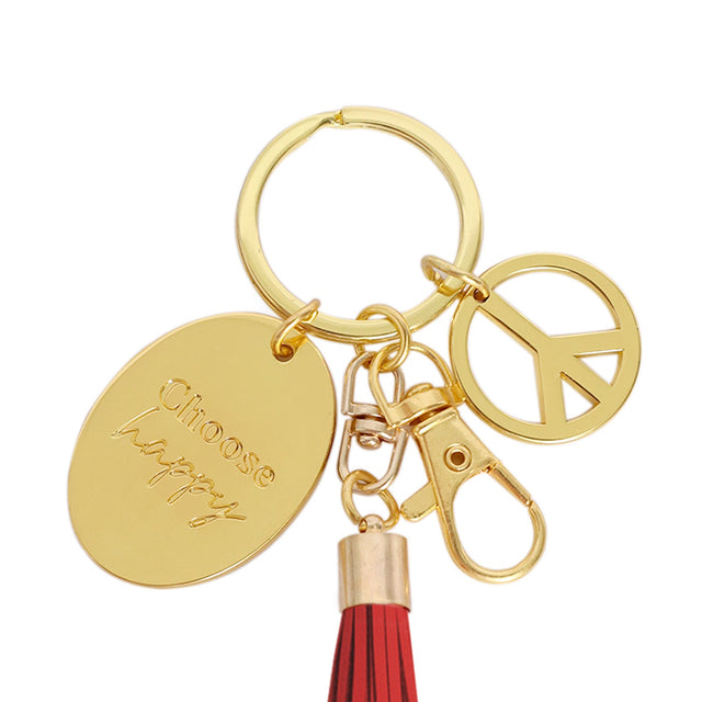 Splosh - Inspirational Keychain Happy