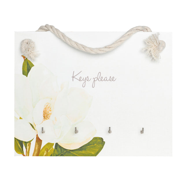 Splosh Magnolia Hanging Sign - Keys Please