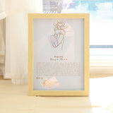Pisces Zodiac Print. The Mystique Collection features whimsical and feminine illustrations combined with a pastel colour pallete. The collection features 12x framed prints with character profiles for each astrological star sign and gold foil detail for an elegant finished look. Positive and playful, the Mystique Collection offers the perfect personalised gift solution.