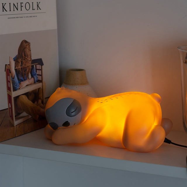Sleeping sloth-shaped night light. These newest Night Lights are set to be an incredible decor addition to any little ones room and an amazing gift idea for all occasions - birthdays, christenings, holidays, and just because! 
