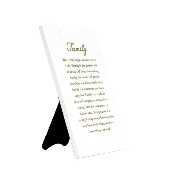 Inspired by their previous best-selling Life Quotes range, Precious Quotes include 12 different verses, with each Quote a meaningful gift idea for someone special. Conveying a custom themed message in a 3D embossed text upon delicate etched floral designs, each Precious Quote also comes with its own custom gift box that features exquisite gold foil detail and personalised â€šâ€œToâ€š and â€šâ€œFromâ€š fields.