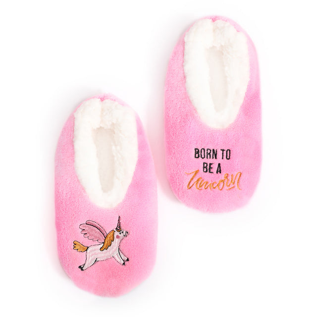 Splosh Kids Pink Unicorn Slippers