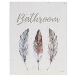 Splosh Spirit 2 Door Plaque - Bathroom
