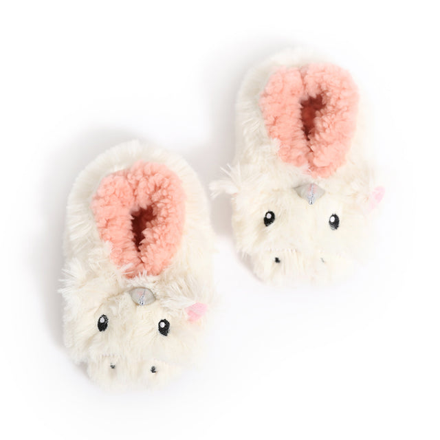 Splosh Toddlers White Unicorn Slippers
