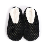 Splosh Women's Black Metallic Slippers