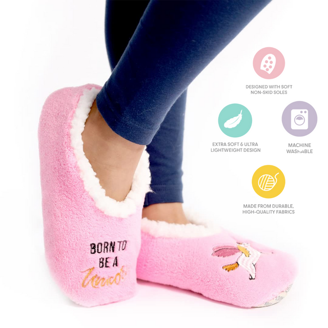 Splosh Kids Pink Unicorn Slippers