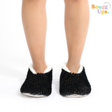 Splosh Women's Black Metallic Slippers