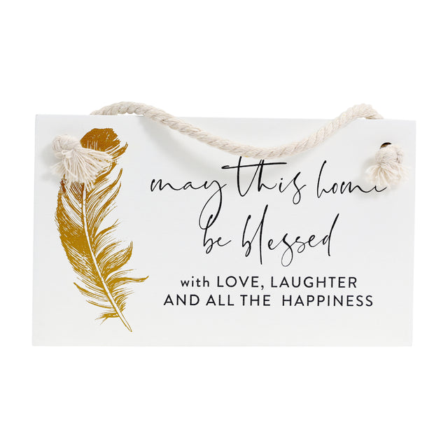 Splosh Tranquil Hanging Sign - Happiness