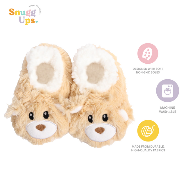 Splosh Toddlers Brown Bear Slippers