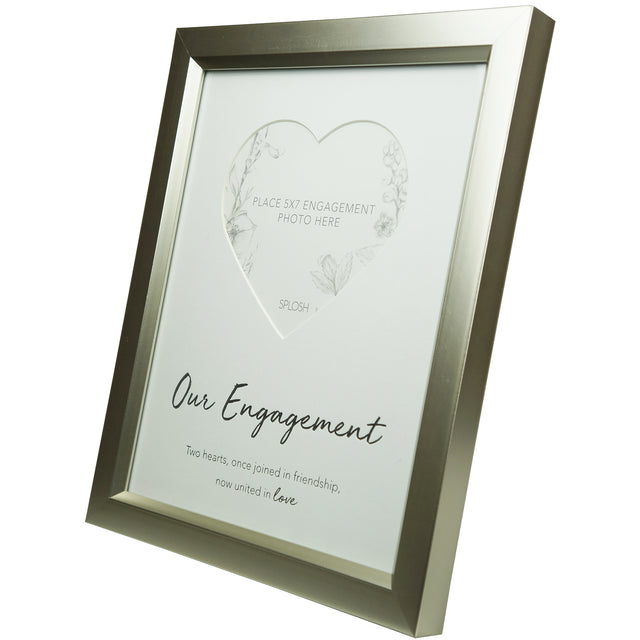 Splosh Engagement - Heart 5X7 Frame