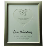 Splosh Wedding - Heart 5X7 Frame