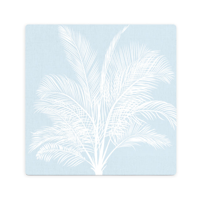 Splosh Tranquil Ceramic Coaster - Blue Palm