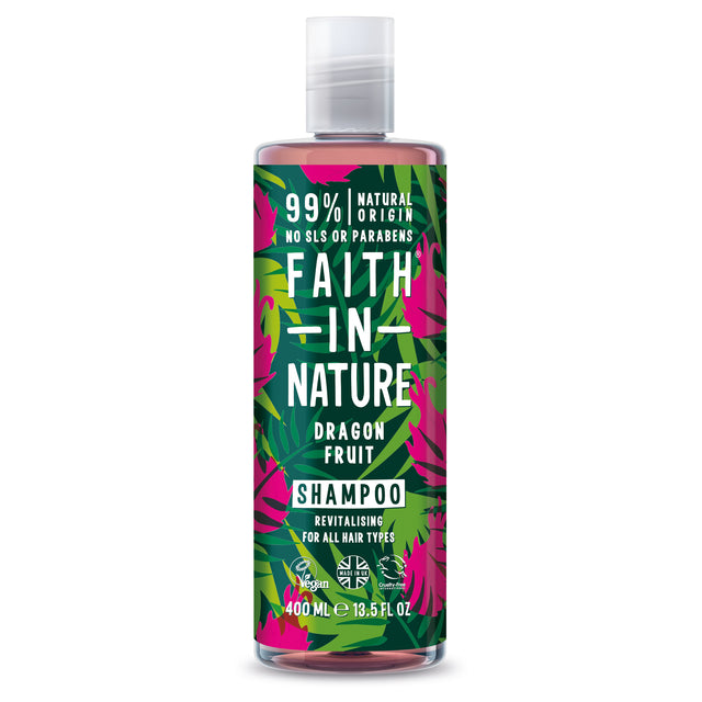 Faith in Nature Dragon Fruit Shampoo 400ml bottle