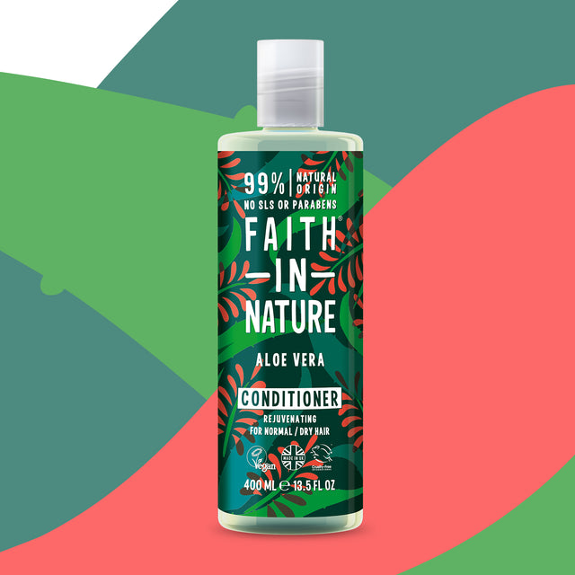 Natural aloe vera conditioner for healthy soft hair